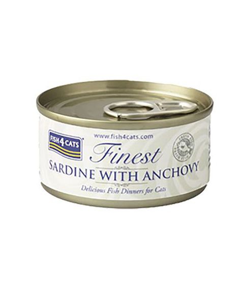 Fish4Cats Finest Sardine with Anchovy Wet Cat Food 70g - 70G