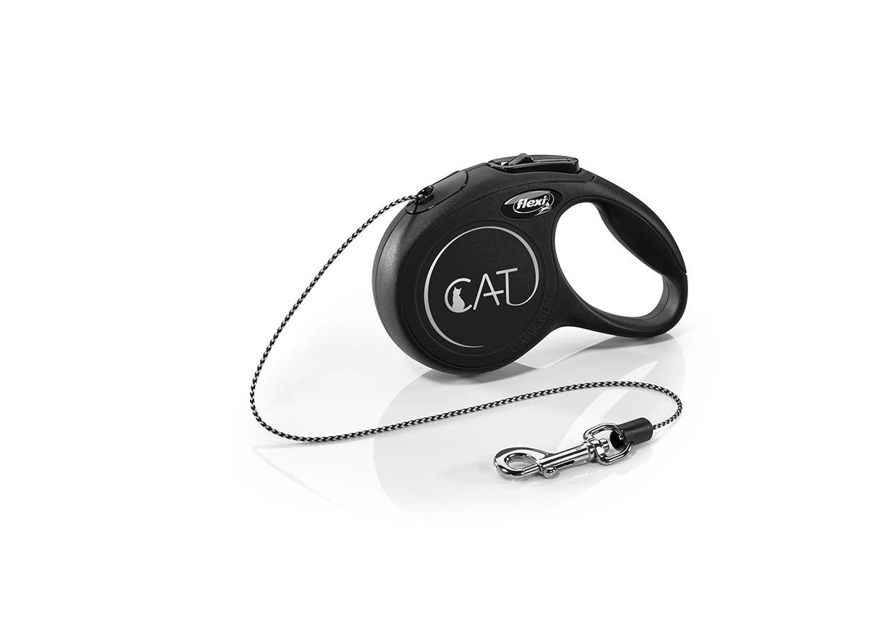 Flexi Cord Cat Leash 3m - Red X-SMALL
