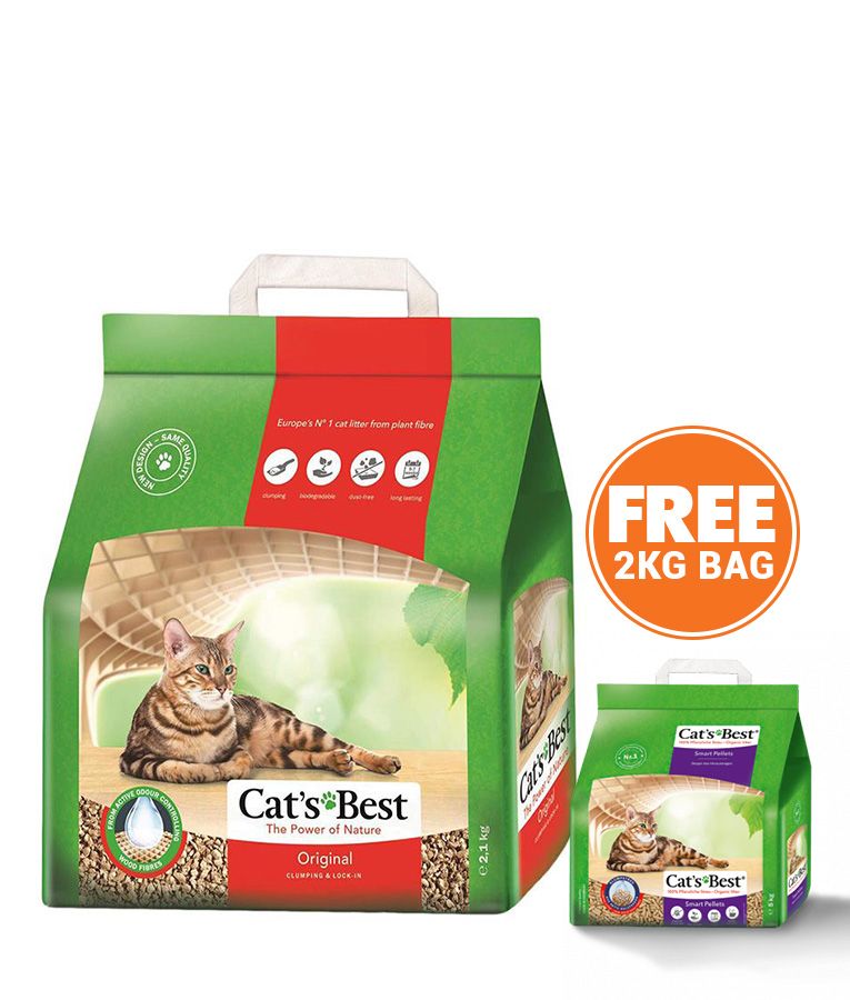 Cat's Best Original Organic Cat Litter  - 8.6KG