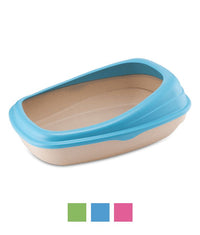 Thumbnail for Beco Pets Cat Litter Tray - CREAM