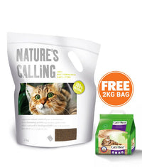 Thumbnail for Natures Calling Biodegradable Cat Litter  - 6KG