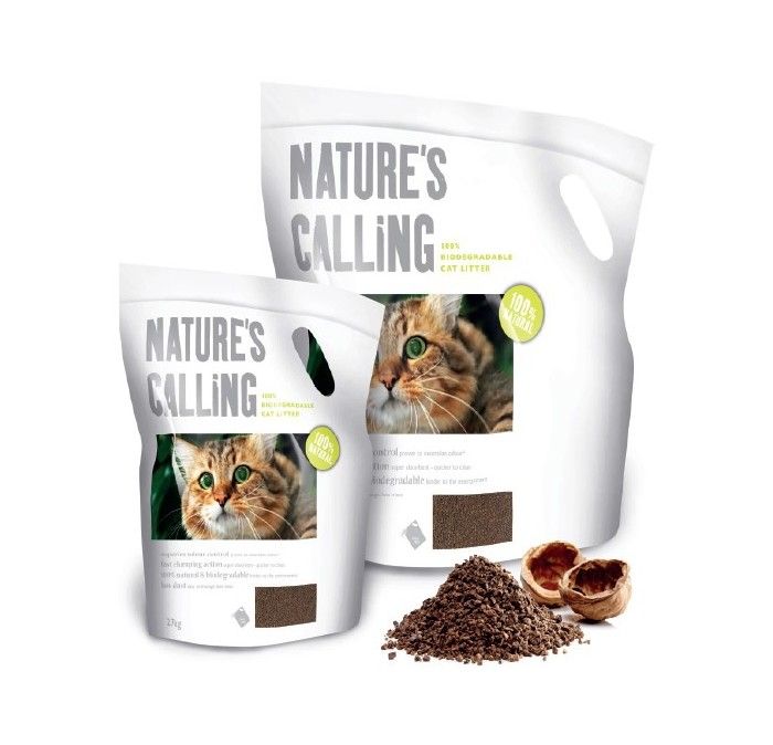 Natures Calling Biodegradable Cat Litter  - 2.7KG