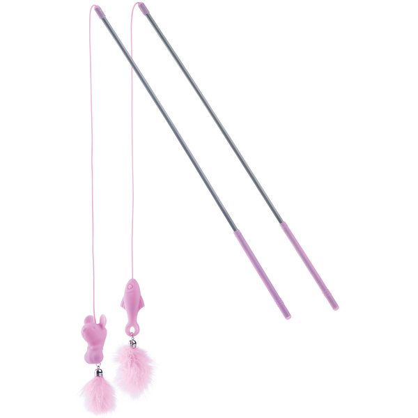 Hunter Flash Famy Wand Cat Toy - LIGHT PINK
