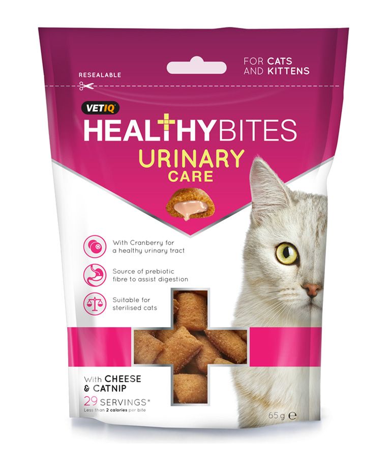 Healthy Bites Urinary Care Cat & Kitten Treats 65g - 65G