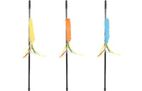 Flamingo Rod Soft Plush Wand Cat Toy - LONG