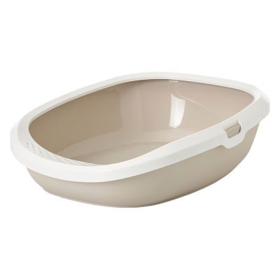 Savic Gizmo Cat Litter Tray - MOCHA Large
