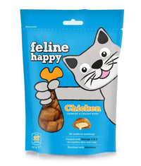 Thumbnail for Feline Happy Chicken Crunchy & Creamy Cat Treats 60g - 60G