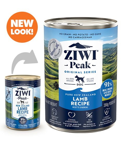 ZIWI Peak Lamb Recipe Wet Dog Food - 170G