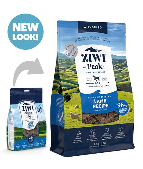 ZIWI Peak Air-Dried Lamb Recipe Dry Dog Food - 4KG