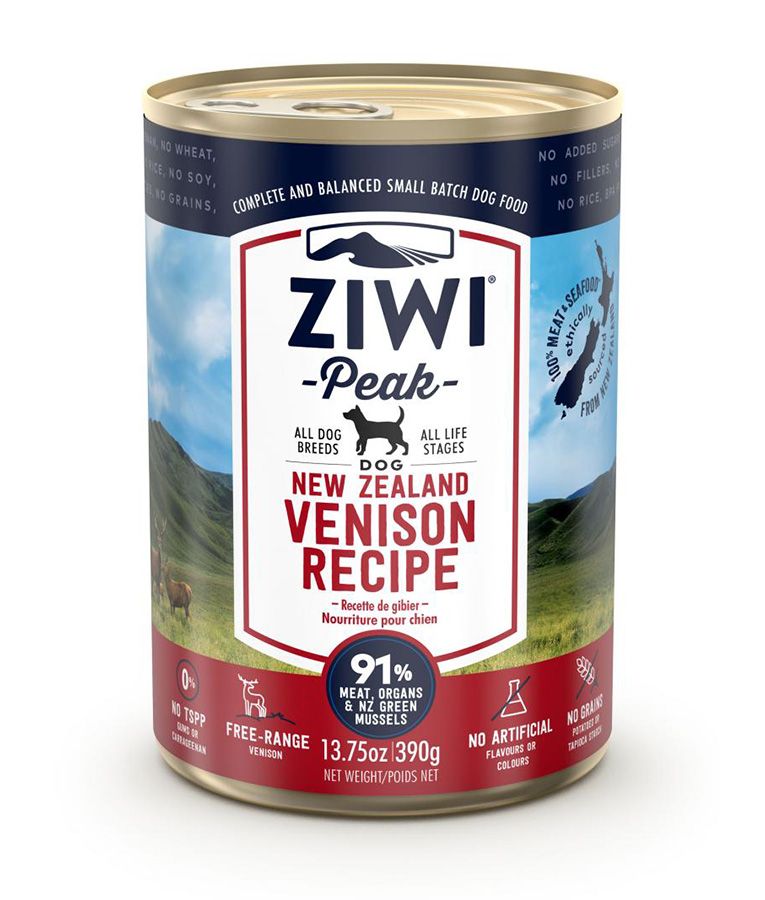 ZIWI Peak Venison Recipe Wet Dog Food 390g - 390G