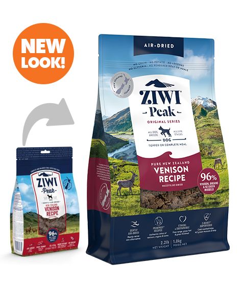 ZIWI Peak Air-Dried Venison Recipe Dry Dog Food - 2.5KG