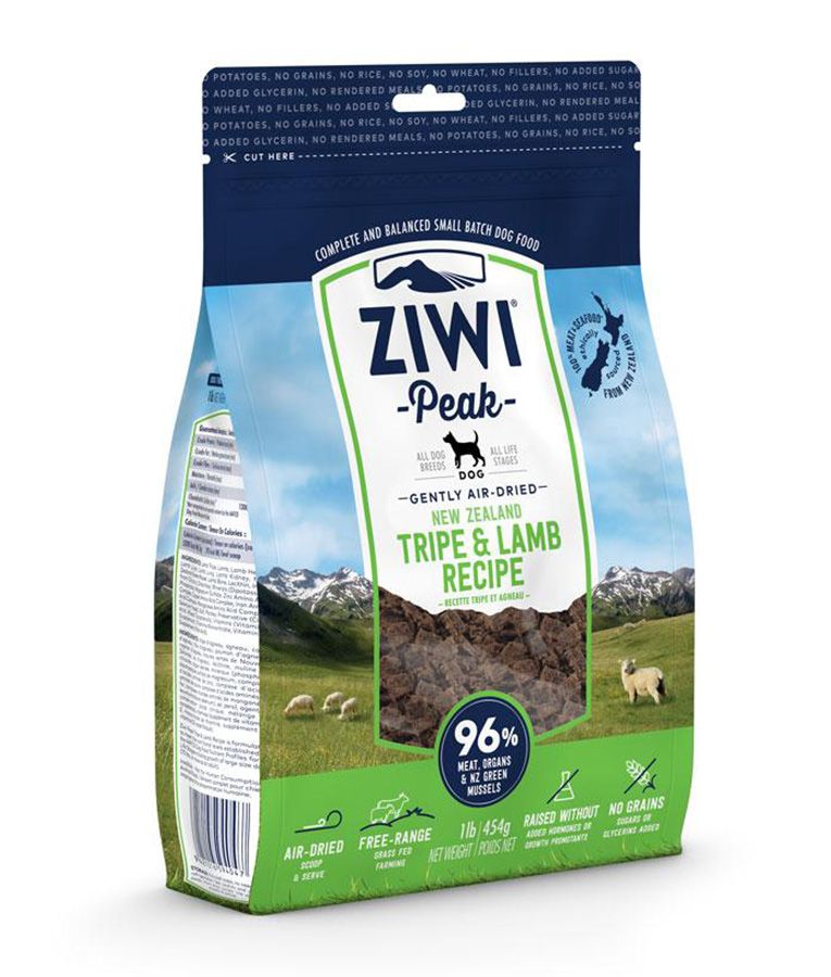 ZIWI Peak Air-Dried Tripe & Lamb Recipe Dry Dog Food - 2.5KG