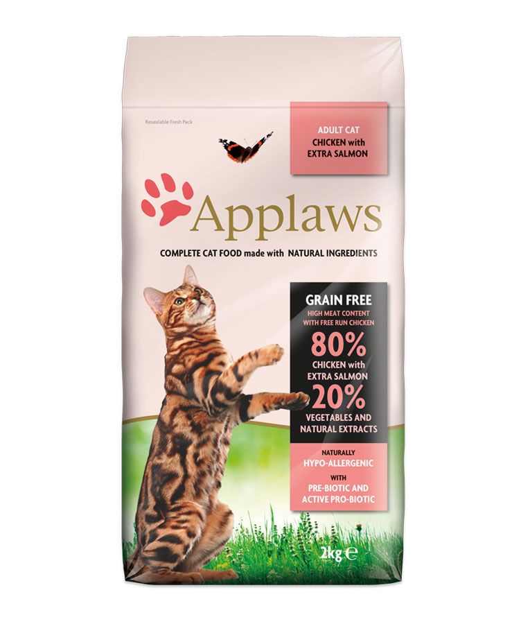 Applaws Chicken with Salmon Adult Dry Cat Food - 2KG