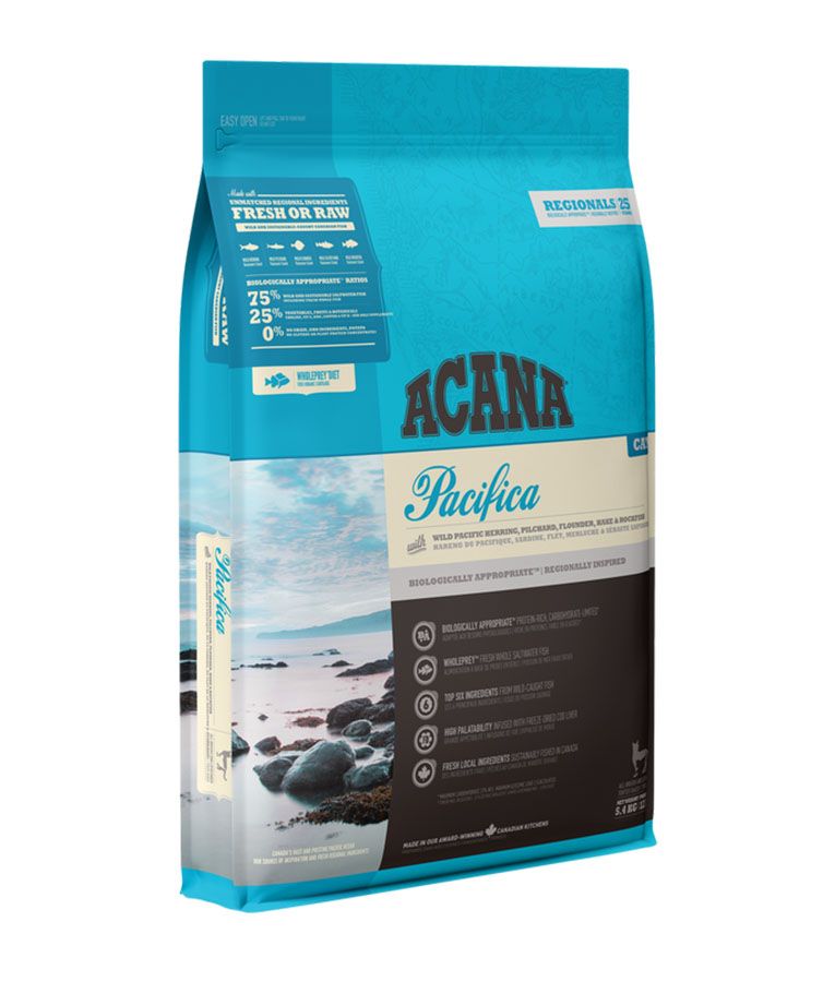 Acana Pacifica All Life Stages Dry Cat Food - 1.8KG