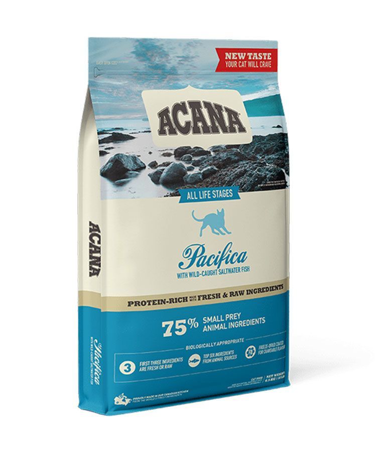 Acana Pacifica All Life Stages Dry Cat Food - 340G.