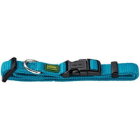 Hunter Vario Basic Nylon Dog Collar - TEAL L-XL