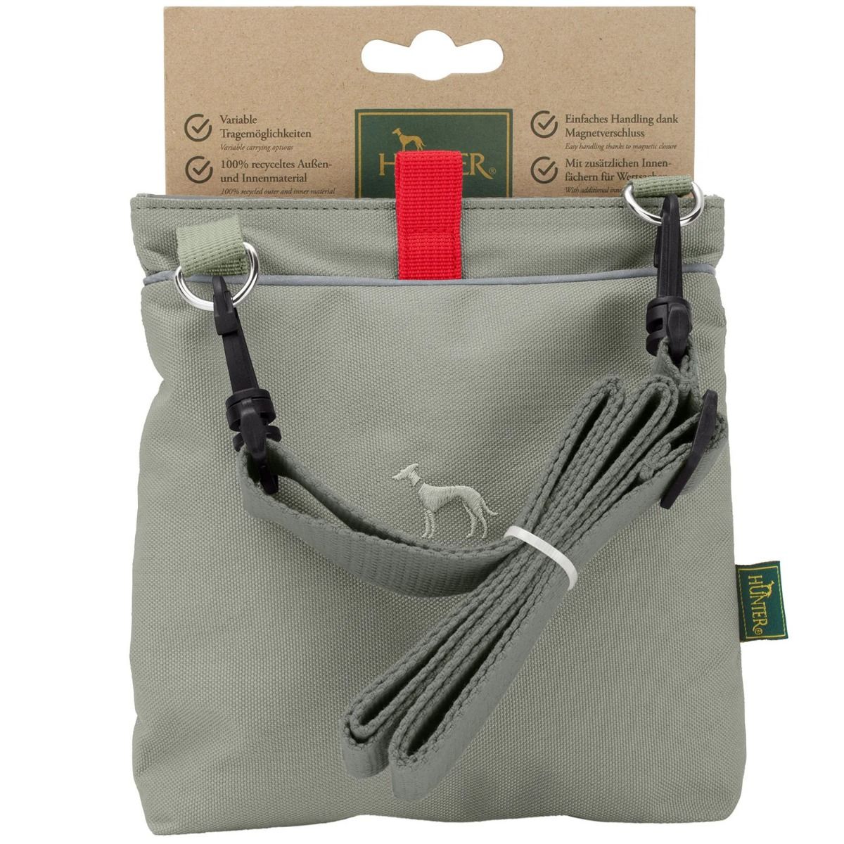 Hunter Alva Snackbag with Shoulder Strap - Grey