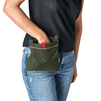 Hunter Alva Snackbag with Shoulder Strap - Olive Green