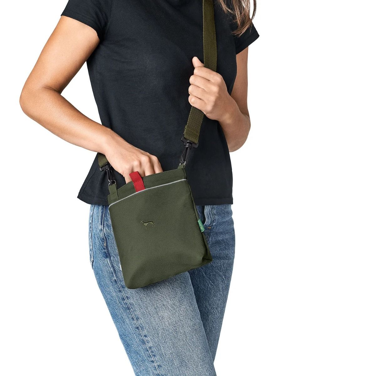 Hunter Alva Snackbag with Shoulder Strap - Olive Green