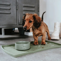 Hunter Food Bowl Base 48x30cm - Green