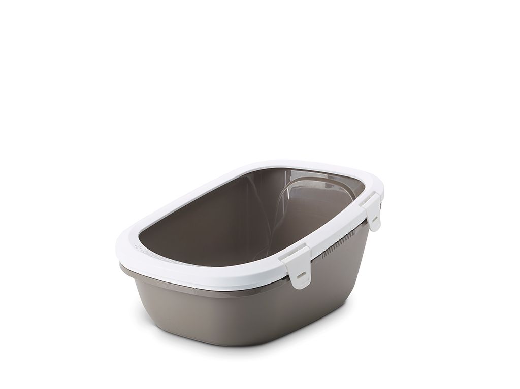 Savic Simba Sift with Sieve Cat Litter Tray - GREY