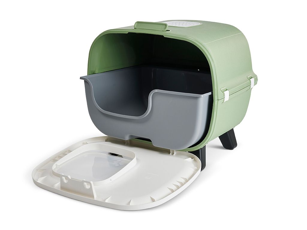 Savic Mira De Lux Toilet Home Cat Litter Box - Anthracite