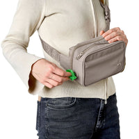 Hunter Seoul Crossbody Bag including Blanket - Greige