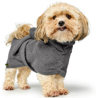 Hunter Riga Dog Bathrobe - Grey 30