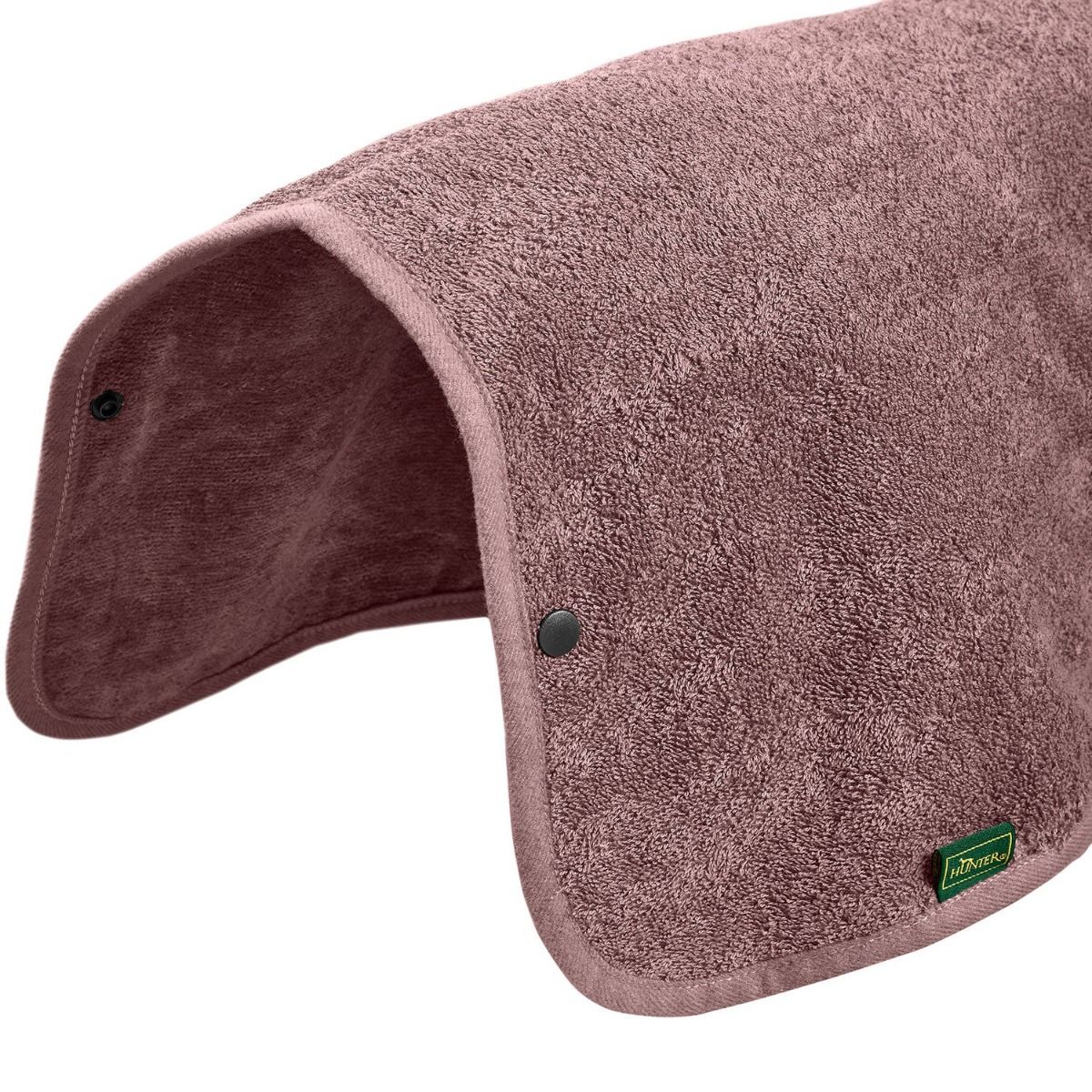 Hunter Riga Dog Bathrobe - Old Pink 40