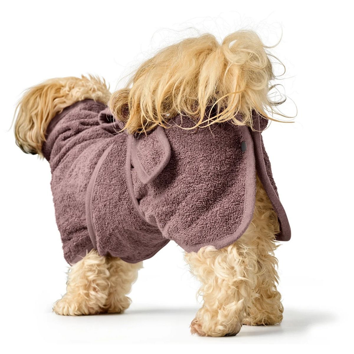 Hunter Riga Dog Bathrobe - Old Pink 30