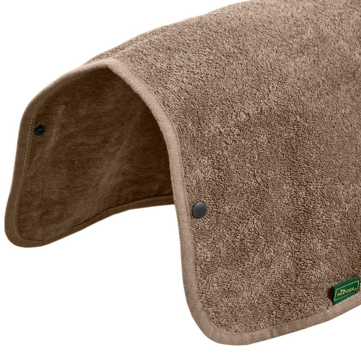 Hunter Riga Dog Bathrobe - Taupe 30
