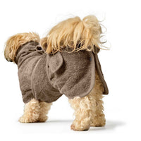 Hunter Riga Dog Bathrobe - Taupe 40