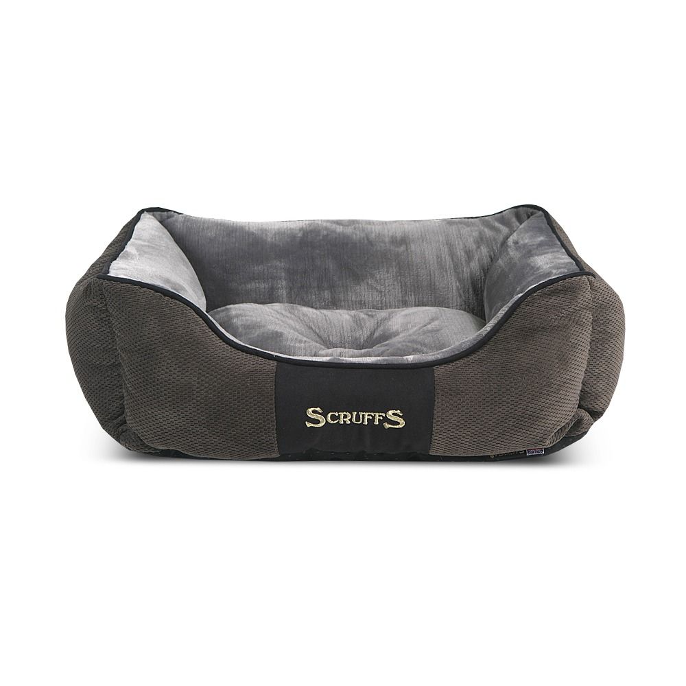 Scruffs Chester Box Dog Bed - Grey X-Large