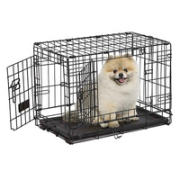 Thumbnail for Contour Double Door Dog Crate 22″