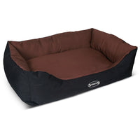 Scruffs Expedition Box Dog Bed - PLUM MEDIUM