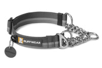 Thumbnail for Ruffwear Chain Reaction Martingale Dog Collar - Grey S