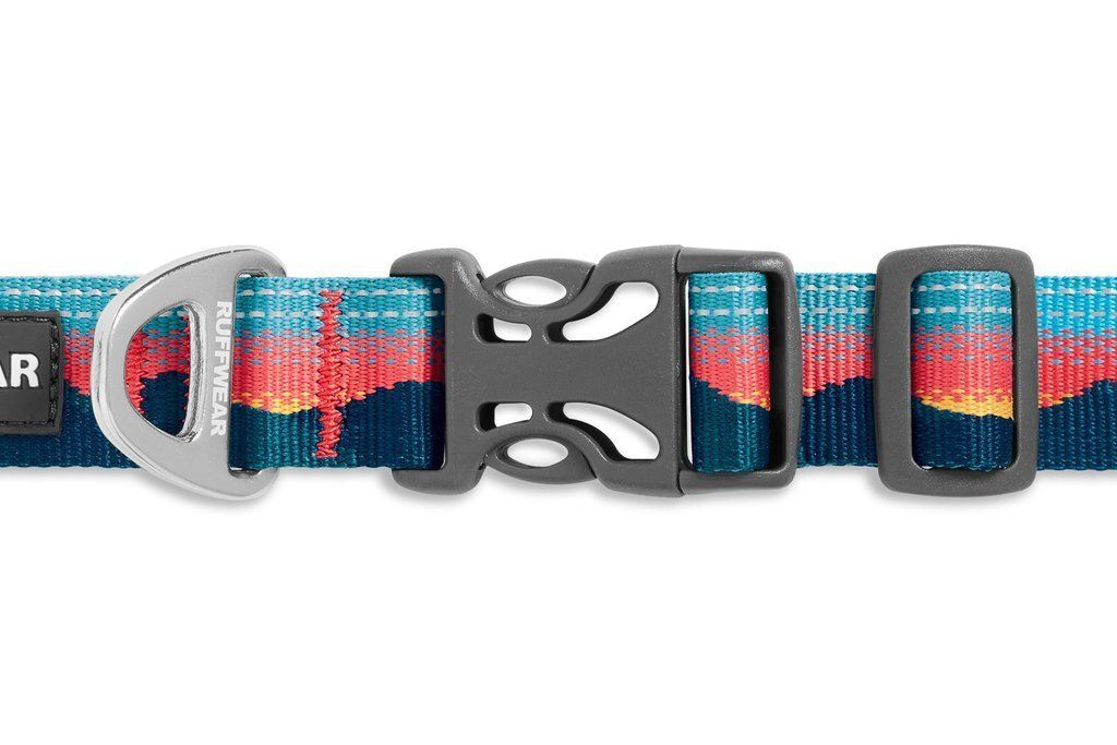 Ruffwear Crag Reflective Dog Collar - Midnight Wave Large