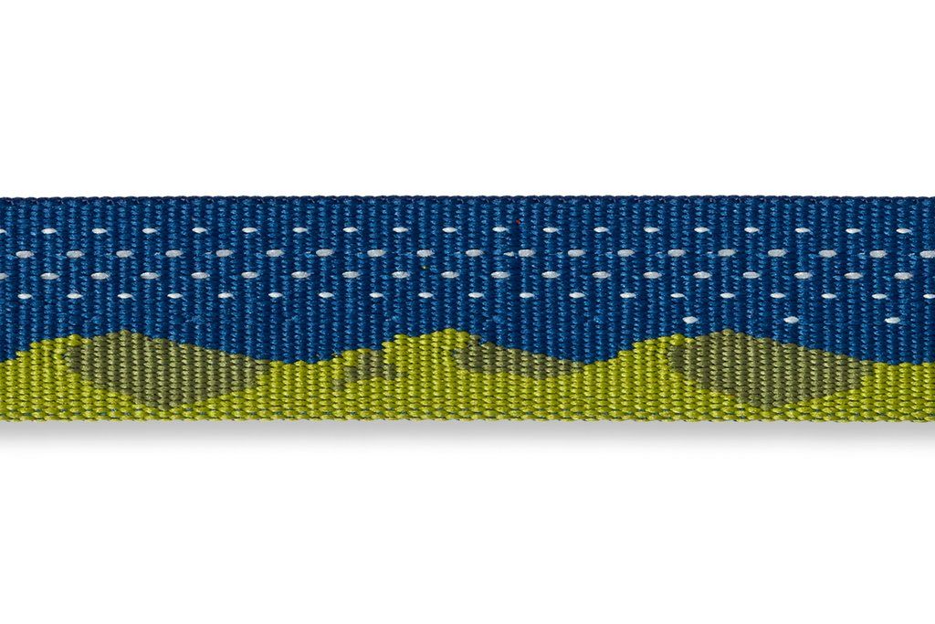Ruffwear Crag Reflective Dog Collar - GREEN Small