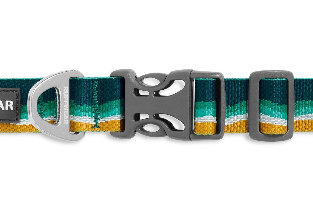 Ruffwear Crag Reflective Dog Collar - SEAFOAM Medium