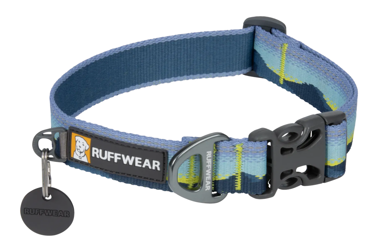 Ruffwear Crag Reflective Dog Collar - Multi-Colour MEDIUM