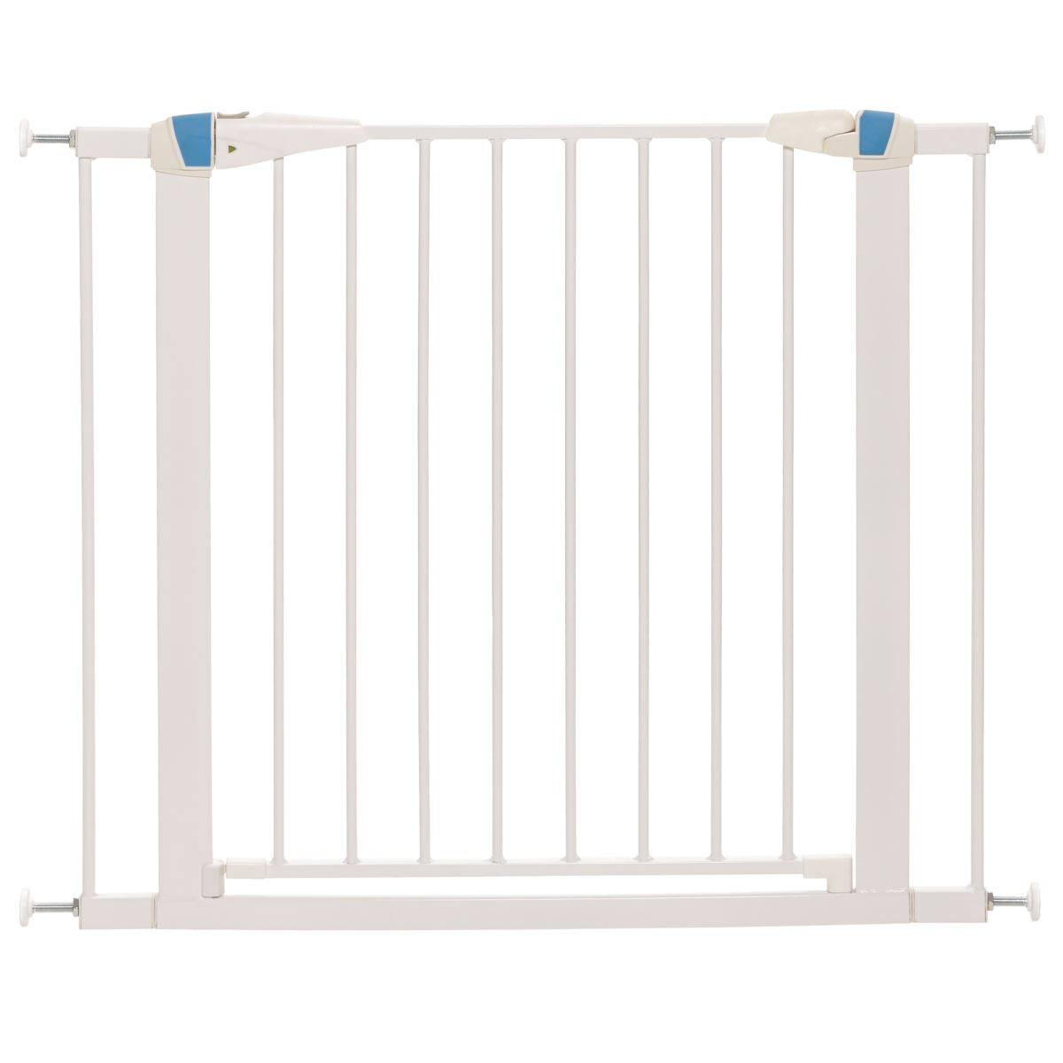 White Glow in the Dark Steel Pet Gate - 29"