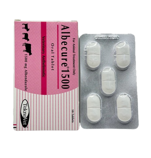 Albecure 1500 Albendazole oral 10 tablets