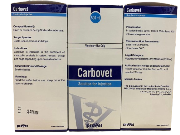 Carbovet (Sodium Bicarbonate 8.4%) 250ml