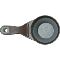 Thumbnail for 2 in 1 Silicone Measuring Cup with Food Bag Clip 237 ml, Grey