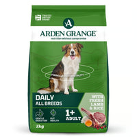 Arden Grange Daily All Breeds Adult Fresh Lamb & Rice Dry Dog Food - 6kg