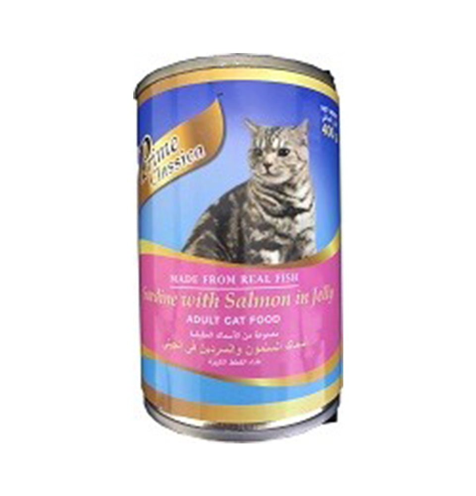 Prime Classica Cat Cans - Sardines in Salmon Jelly Flavor