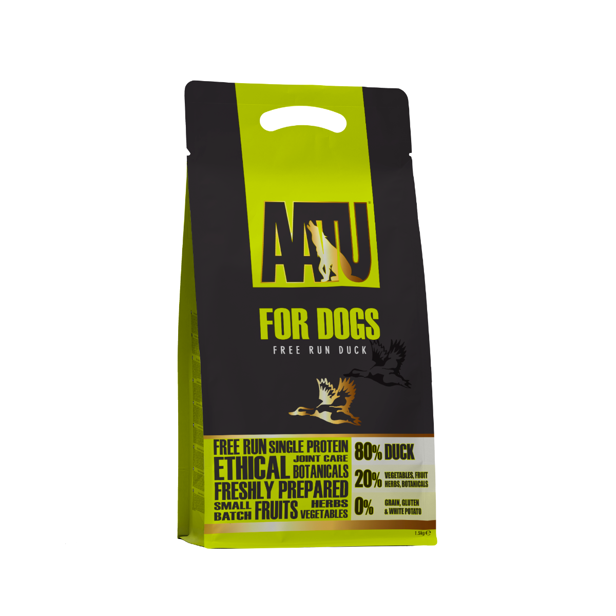 AATU Free Run Duck Dry Dog Food - 5kg