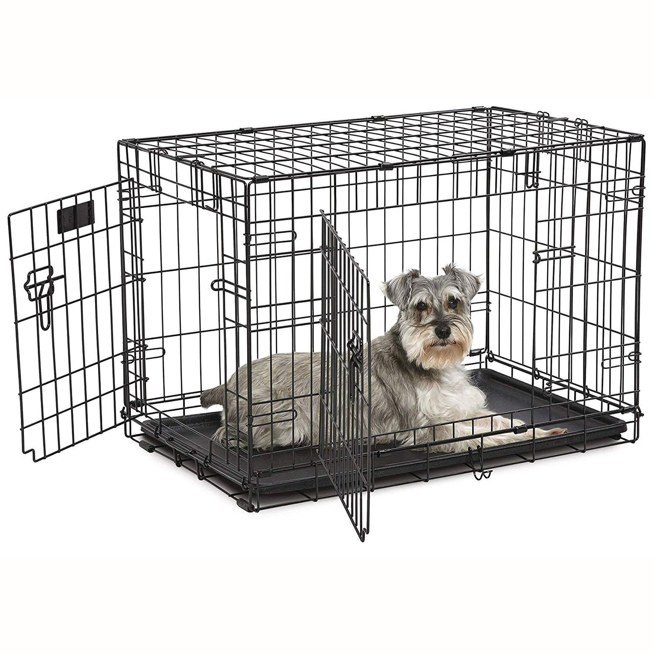 Contour Double Door Dog Crate 30″