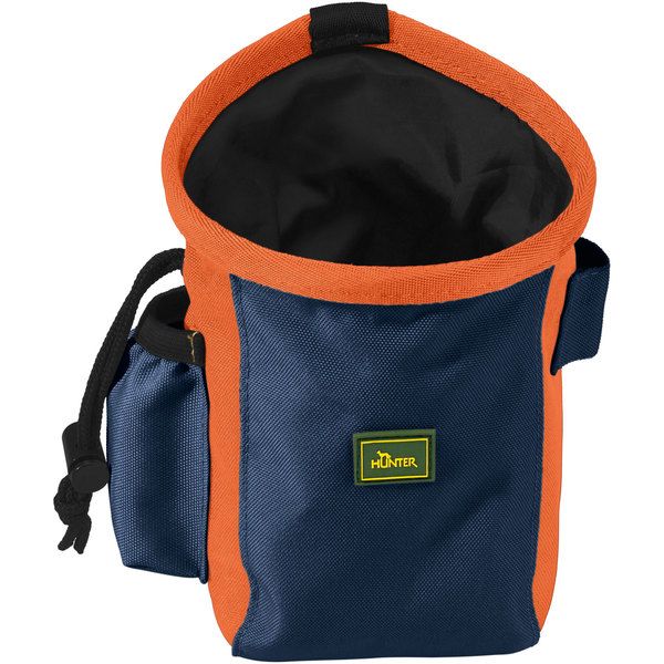 Hunter Bugrino Standard Belt Treat Bag  - ORANGE/BLUE Large