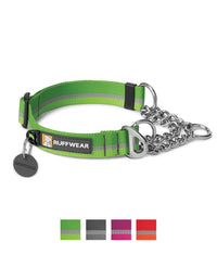 Thumbnail for Ruffwear Chain Reaction Martingale Dog Collar - Grey S